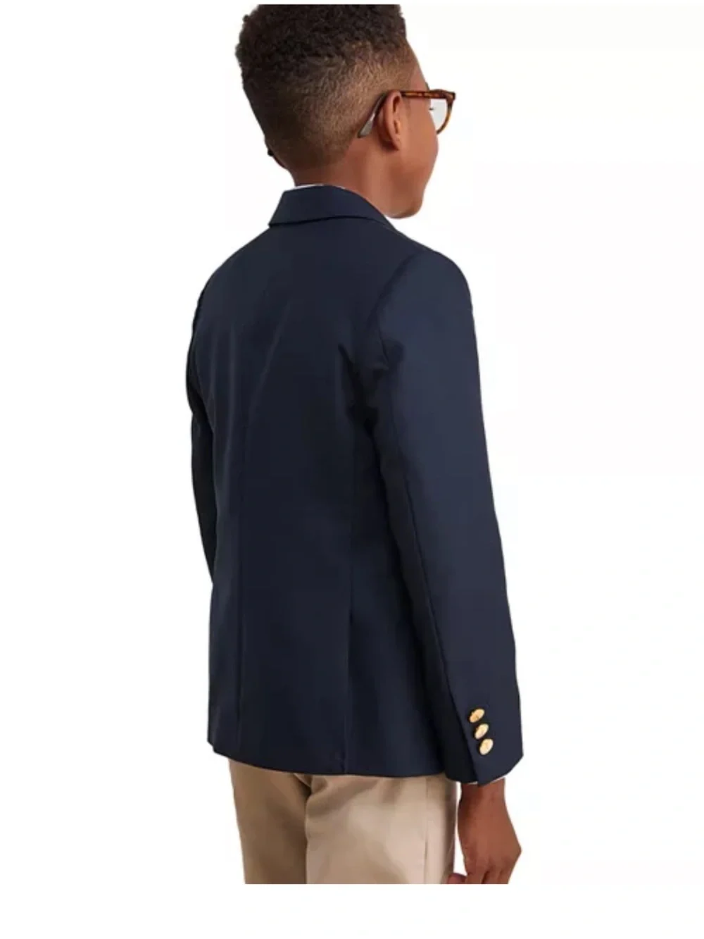 Vineyard Vines Boys' Navy Two-Button Blazer